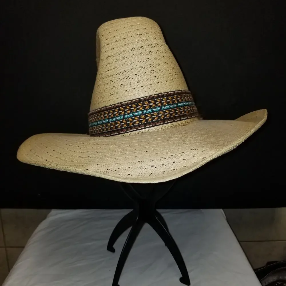 Levis Vintage Cowboy Hat 7 1/8 Tall 6